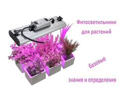 Фитосветильники для растений базовые знания и определения.