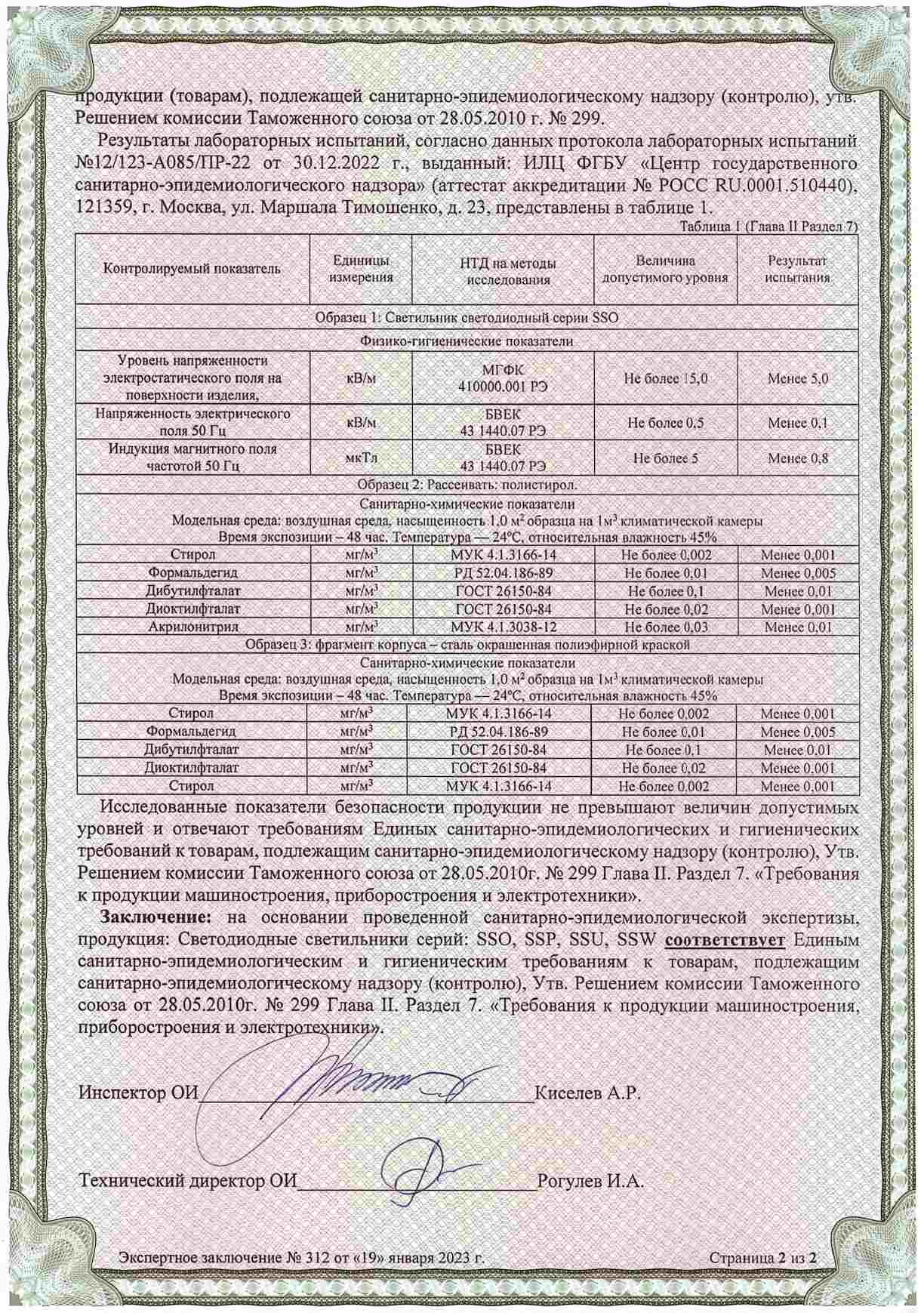 Экспертное заключение стр. 2